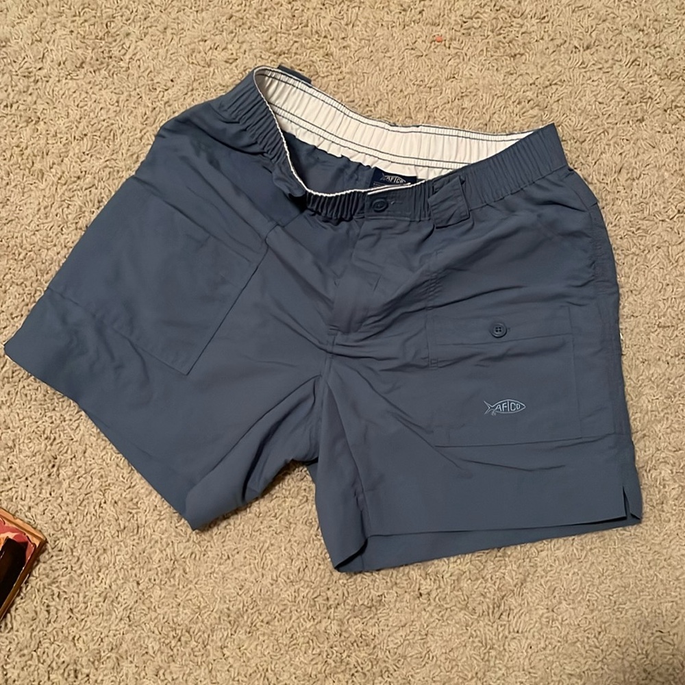 Aftco blue gray shirts. Size 32. Perfect condition.